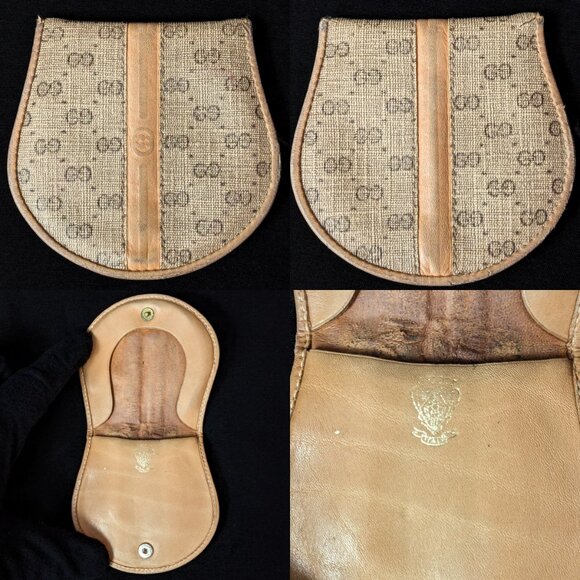 GUCCI MicroGG Vintage Bag + Pouch + Wallet + Etui + Coin Purse + Keyholder SET - Picture 10 of 16